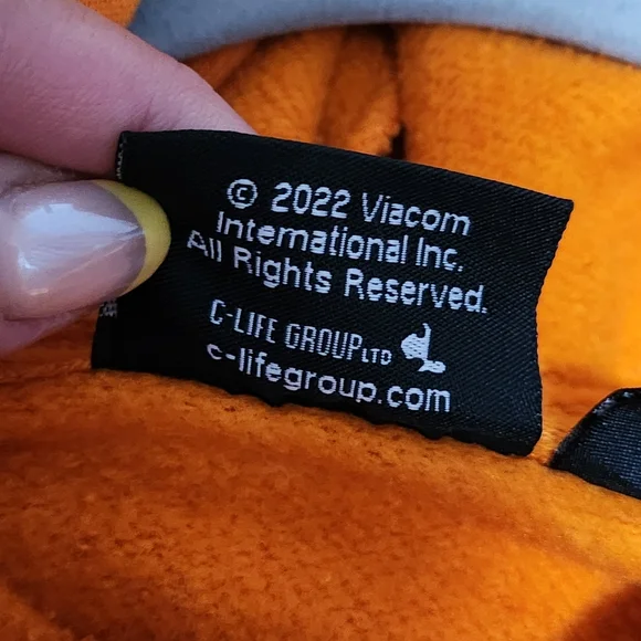 MTV Cactus Print Hoodie Unisex Small Orange Retro Graphic Pullover - Picture 11 of 13